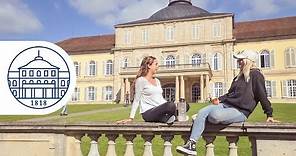 Let's get started with your studies at the University of Hohenheim!