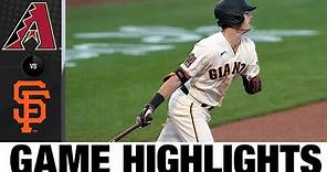 Kevin Gausman leads Giants to a 4-2 win | D-backs-Giants Game Highlights 9/7/20