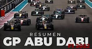 Resumen del GP de Abu Dabi - F1 2022 | Víctor Abad