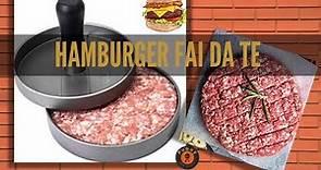 Hamburger fatto in casa come il cielo comanda! #hamburger