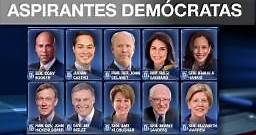 Así va la lista de demócratas aspirantes a la candidatura presidencial de 2020 en Estados Unidos