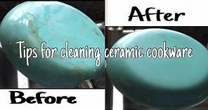 Cleaning Ceramic Pans