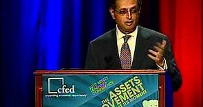 Citi CEO Vikram Pandit Accepts CFED's "Assets & Opportunities" Award