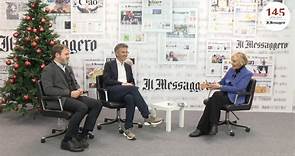 Valentino Picone e Francesco Amato al Messaggero per i 145 anni del quotidiano