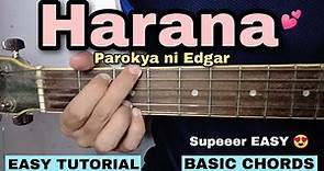 Harana - Parokya Ni Edgar (EASY GUITAR TUTORIAL)