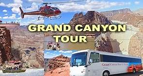 GRAND CANYON TOUR - Skywalk, Guano Point, Hoover Dam, Helicopter and Boat Trip 4K