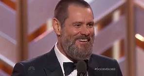 Jim Carrey Speech At The Golden Globe Awards 2016 HDTV