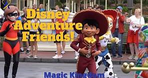 Disney Adventure Friends Cavalcade at Magic Kingdom