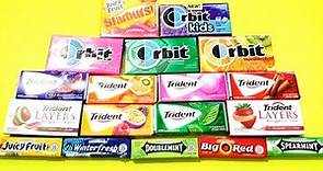 USA Chewing Gum Countdown / A lot of Chewing by Candy Land