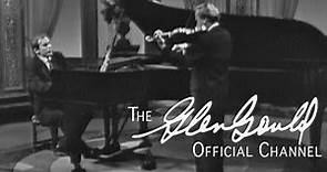 Glenn Gould & Yehudi Menuhin - Beethoven, Sonata No. 10 in G major op. 96 - Part 2 (OFFICIAL)