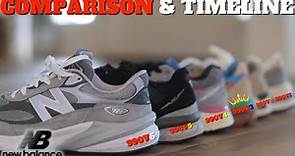 Which Is The BEST New Balance 990 Version? Comparison + Timeline