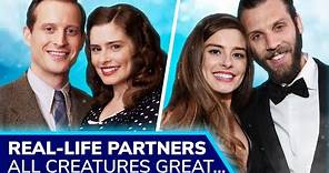 ALL CREATURES GREAT and SMALL Cast Real-Life Partners ❤️ Nicholas Ralph, Rachel Shenton, Samuel West
