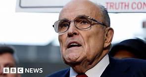 Rudy Giuliani files for bankruptcy after $148m defamation verdict