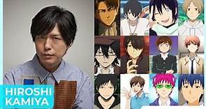 Hiroshi Kamiya [神谷 浩史] Top Same Voice Characters Roles