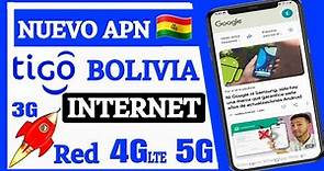 Nuevo APN para Tigo 4GLTE 5G INTERNET en Bolivia 2024