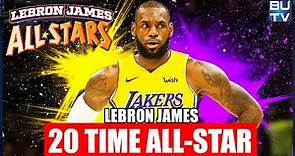 Lebron James Makes History as the FIRST Player with 20 All-Star Selections!