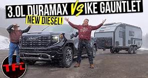 NEW 2023 GMC Sierra 1500 Duramax Diesel vs Ike Gauntlet - The World's Toughest Towing Test!
