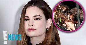 Lily James Breaks Her Silence on Dominic West Scandal | E! News