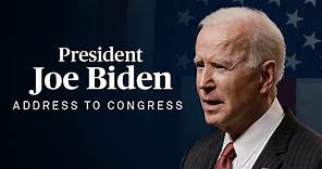 WATCH LIVE: President Joe Biden's address to a joint session of Congress