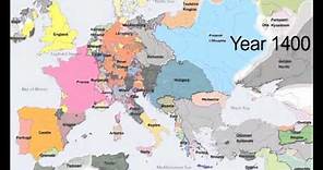How Europe's borders changed over 2000 years