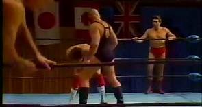 The Iron Sheik and Ivan Koloff vs Matt Borne and Nick DeCarlo. Mid- Atlantic 1980