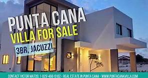 Cap Cana villa for sale Three bedroom. US$415,000 - Real Estate Punta Cana, D.R.