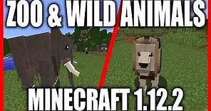 ✅Cómo INSTALAR *ZOO & WILD ANIMALS MOD* para MINECRAFT 1.12.2🚀