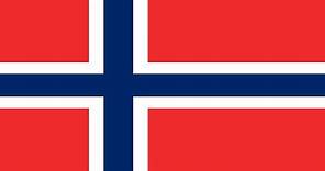 Evolución de la Bandera de Noruega - Evolution of the Flag of Norway