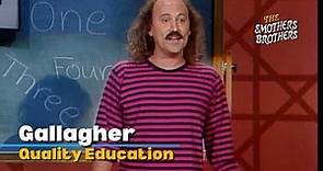 Gallagher | Quality Education | The New Smothers Brothers Comedy Hour