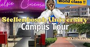Stellenbosch University Campus/ Residence Tour |WORLD CLASS