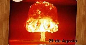 Hoy Es... 29 de Agosto - Día Internacional Contra los Ensayos Nucleares