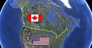 Why Is The Canada-U.S. Border Where It Is & Why Isn’t It Straighter?