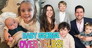 Jessa Duggar's Exciting Update on Baby George: Over 15lbs! Ivy and George's Adorable Sibling Bond!