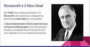 I ruggenti anni 20 e il New Deal (video lezione)