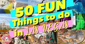 50 Fun Things to do in Las Vegas - Vegas Vacation Travel Guide