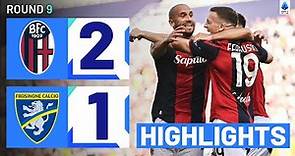 BOLOGNA-FROSINONE 2-1 | HIGHLIGHTS | Bologna make it 8 games unbeaten | Serie A 2023/24