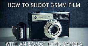 How to shoot 35MM FILM with an ISOMAT RAPID CAMERA | Tutorial