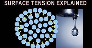 Surface Tension - What is it, how does it form, what properties does it impart