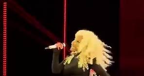 Nicki Minaj performing "Red Ruby Da Sleeze"