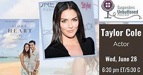 Actor Taylor Cole Interview.