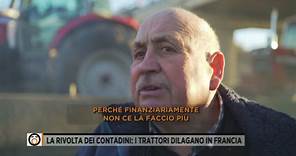 La rivolta dei contadini: i trattori dilagano in Francia