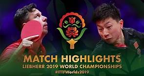 Ma Long vs Vladimir Samsonov | 2019 World Championships Highlights (R32)