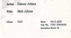 Damon Albarn - Mali Album