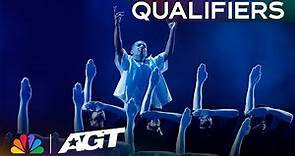 Murmuration MESMERIZES the crowd with a stunning performance | Qualifiers | AGT 2023