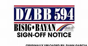GMA Network - DZBB AM Sign off notice