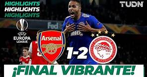 Highlights | Arsenal 1 - 2 Olympiacos | Europa League - 16vos Vuelta | TUDN