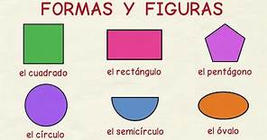 Aprender español: Formas y figuras (nivel intermedio)