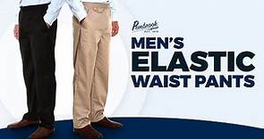 Waist Casual Pants for Men | Full Elastic | Pembrook