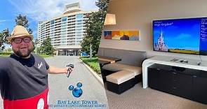Disney’s Bay Lake Tower Staycation | Full Resort And Room Tour | Dinner At California Grill