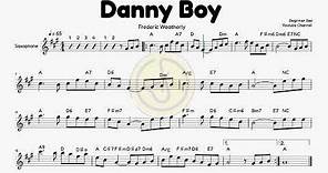 Danny Boy - ALTO Sax Sheet Music